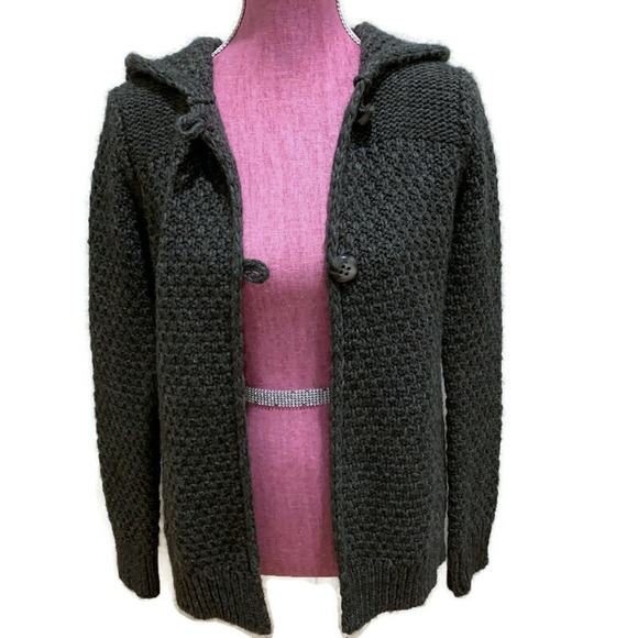 Elisabetta Italian Hooded Chunky Sweater - Picture 6 of 7